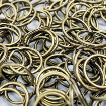 1000 Argolas 23mm Ouro Velho Sem Corrente Para Chaveiros Reforçada 1000 Argolas 23mm Ouro Velho Sem Corrente Para Chaveiros Reforçada