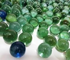 1000 Bolinhas Bola Gude Vidro Escalda Pés - Envio Imediato