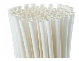 1000 Canudos De Papel Biodegradavel Embalados Individualmente - SANDRA EMBALAGENS