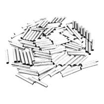 1000 Conexões/anilhas/luvas n 1 cobre niquelado para cabo de aço 1000 Conexões/anilhas/luvas n 1 cobre niquelado para cabo de aço