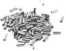 1000 Conexões/anilhas/luvas n 1 de alumínio para cabo de aço de pesca 1000 Conexões/anilhas/luvas n 1 de alumínio para cabo de aço de pesca