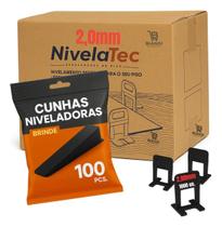 1000 Espaçador Nivelador 2,0mm + Brinde 100 Cunhas De Brinde