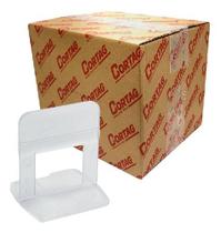 1000 Espaçador Nivelador Clip Piso Porcelanato Slim Cortag