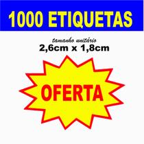 1000 Etiquetas adesivas Oferta 2,6x1,8 - StarColor