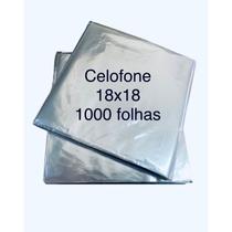 1000 folhas de Celofone 18x18 com a espessura mais grossa 1000 folhas de Celofone 18x18 com a espessura mais grossa