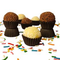 1000 Forminhas n5 de papel impermeáveis e forneáveis fácil manuseio para doces brigadeiro - PLAC