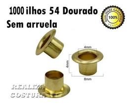 1000 Ilhós 54 Sem Arruela Cor Dourado Pronto Entrega! 1000 Ilhós 54 Sem Arruela Cor Dourado Pronto Entrega!