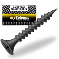 1000 Parafuso Drywall 3.5 x 25mm Cab Trombeta Ponta Agulha