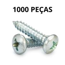 1000 Parafusos Auto Atarraxante Panela Philips 4,2x32 Zincado 1000 Parafusos Auto Atarraxante Panela Philips 4,2x32 Zincado