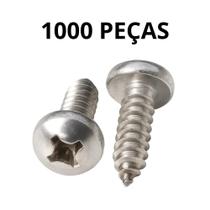 1000 Parafusos Auto Atarraxante Panela Philips 4,8x32 Inox 1000 Parafusos Auto Atarraxante Panela Philips 4,8x32 Inox