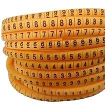 1000 Pçs - Anilha Para Cabo 2,5a 4mm Ec1 - Numeros 1000 Pçs - Anilha Para Cabo 2,5a 4mm Ec1 - Numeros