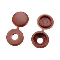 1000 Peças De Tampa Plástica Articulada Com Fecho De Pressão Para Proteção De Parafusos, Porcas E