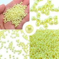 1000 Pérolas 4mm c/ furo passante p/ bijuterias, colar, pulseira, brinco e artesanato 1000 Pérolas 4mm c/ furo passante p/ bijuterias, colar, pulseira, brinco e artesanato