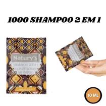 1000 Sachê 10Ml 2 Em 1 Shampoo Condicionador Floral Pousada