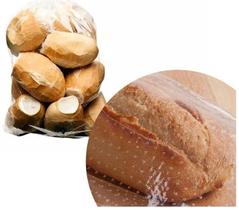 1000 Saco Microperfurado Furinho Pão 25X35Cm Transparente