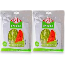 1000 Sementes de Melancia Hibrida Conquista Isla Kit 2 un