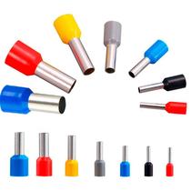 1000un Kit Terminal Conector Tubular Ilhós 0,5mm A 10mm