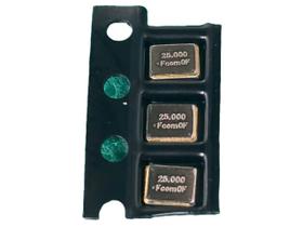 1000x Cristal 25,000mhz 10pf 20ppm Smd 2,5x3,2mm 1000x Cristal 25,000mhz 10pf 20ppm Smd 2,5x3,2mm