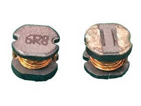 1000x Indutor 6,8uh Smd 2,5amp 5,8x5x4,5mm Cd54 Md54-6r8mc