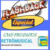 10052 Pen drive 8gb com Músicas Flashback Especial Anos 60s á 90s mp3