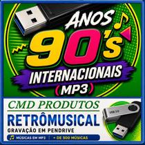10087 Pen drive 8gb com Músicas Anos 90s Internacionais mp3 Playlist