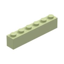 100g 42 Peças Wange 3009 Bloco MOC De Alta Qualidade Com 6 Furos Colorido Brinquedo De Construção