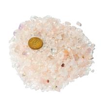 100g Quartzo Rosa Rolado Pedra Natural Miudo 3 a 8 mm 100g Quartzo Rosa Rolado Pedra Natural Miudo 3 a 8 mm