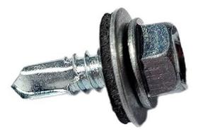 100pça - Parafuso Auto Brocante Sextavado 14 X 3/4-chv -3/8