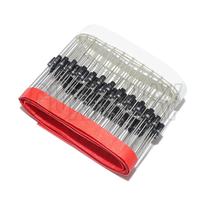 100pcs 1N4007 diodo retificador IN4007 1A 1200V DIP DO-41 diodo Schottky