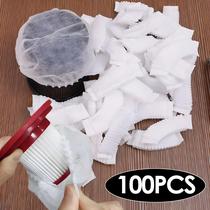 100PCS Capas De Filtro Descartáveis Para Aspirador De Pó Em Tecido Não Tecido Protetoras Contra 100PCS Capas De Filtro Descartáveis Para Aspirador De Pó Em Tecido Não Tecido Protetoras Contra