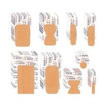 100pcs De Bandagens Respiratórias Em Estilo Borboleta Para Cuidado De Feridas Em Bebês Nove Estilos 100pcs De Bandagens Respiratórias Em Estilo Borboleta Para Cuidado De Feridas Em Bebês Nove Estilos