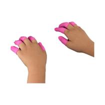 100PCS Dedais De Látex Sem Pó Não Alérgicos Descartáveis Para Beleza Manicure Reparo Eletrônico