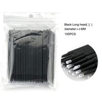 100Pcs Descartáveis MicroBrush Eyelashes Extensão Individual Lash Removendo