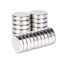 100pcs - Imã De Neodímio 12x3 Pastilha 12mm X 3mm - N35