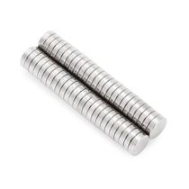 100pcs - Imã De Neodímio 4x1 Pastilha 4mm X 1mm - N35