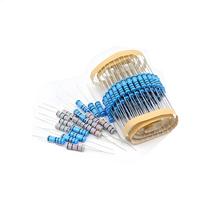 100pcs Resistor De Filme Metálico 1R-2.2M Ohm 1W 2W 3W 4W 5W 6W 7W 8W 9W 10W 12W 15W 18W 20W 100pcs Resistor De Filme Metálico 1R-2.2M Ohm 1W 2W 3W 4W 5W 6W 7W 8W 9W 10W 12W 15W 18W 20W