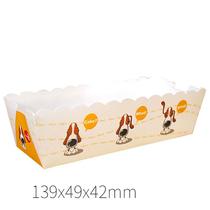 100pcs Retangular Thickened Cake Paper Cup, Alta