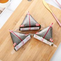 100PCS Sacos Descartáveis Para Sushi Em Forma De Triângulo Duplo, Baixa Temperatura, Anti-Fog, Fácil