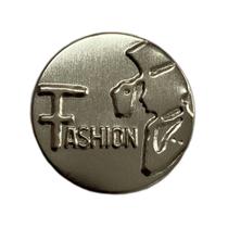 100un Botão Calça Jeans Jaqueta Bermuda 17mm Fechado Fixo