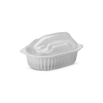 100un Embalagem para Frango Assado G100 Branco Galvanotek