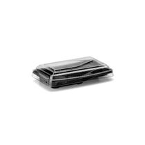 100un Embalagem Temaki Oriental GO908 510ml Preto Galvanotek 100un Embalagem Temaki Oriental GO908 510ml Preto Galvanotek