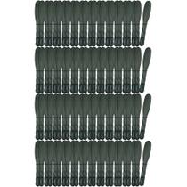 100UN Espatula Acrílica Luxo Fumê P/ Creme Santa Clara