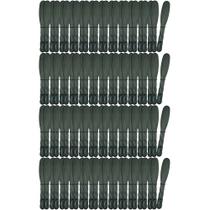 100UN Espatula Acrílica Luxo Fumê P/ Creme Santa Clara