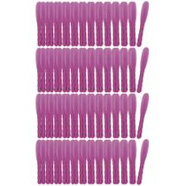 100UN Espatula Acrílica Luxo Roxa P/ Creme Santa Clara 100UN Espatula Acrílica Luxo Roxa P/ Creme Santa Clara