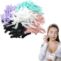 100Un Espátula Plástica Ponta Redonda Para Creme Facial Máscara Argila 100Un Espátula Plástica Ponta Redonda Para Creme Facial Máscara Argila