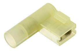 100un Kit Terminal Bandeira Total Isolado Amarelo 4 A 6mm 100un Kit Terminal Bandeira Total Isolado Amarelo 4 A 6mm