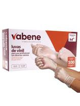 100un Luvas de de borracha termoplástica Transparente Descartável - Vabene TAMANHO G