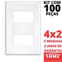 100un Placa 4X2 02 Módulo Suporte Evidence FAME 2886/3895