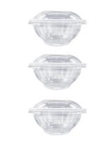100un Pote Bowl Redondo com tampa G680 250ml Cristal 100un Pote Bowl Redondo com tampa G680 250ml Cristal