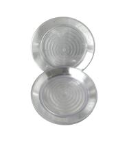 100un Prato Acrílico Resistente 15cm Cristal Transparente